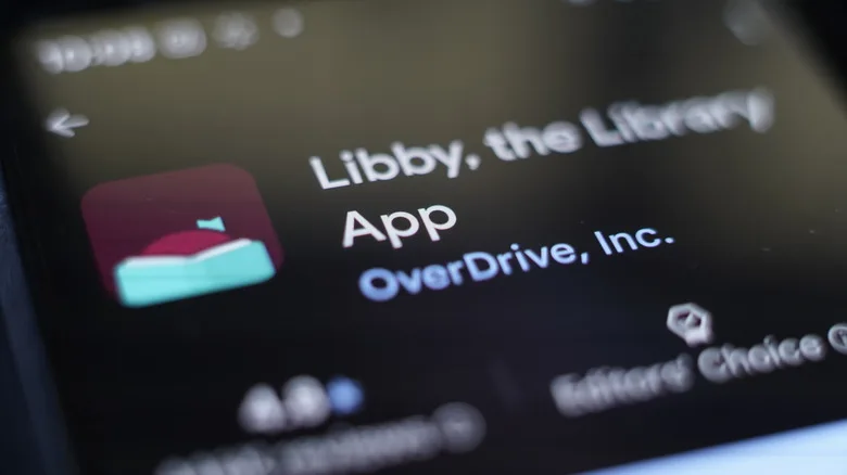 Free Kindle Books: The Best Sources You're Not Using Yet A black screen shows the purple Libby, the Library App.