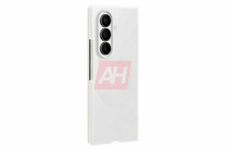 Galaxy Z Fold 8 & Flip 8: Latest Leaked Cases and Official Renders Samsung Galaxy Z Fold 8 Ultra white hard case Android Headlines 1