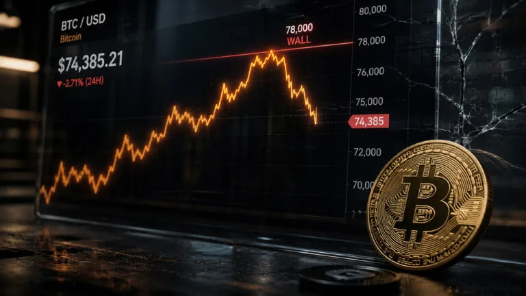 XRP Price Drop: Why ETF Inflows Aren't Saving the Spot Market Bitcoin slips below $74k for the first time since April as on-chain data shows momentum stalling