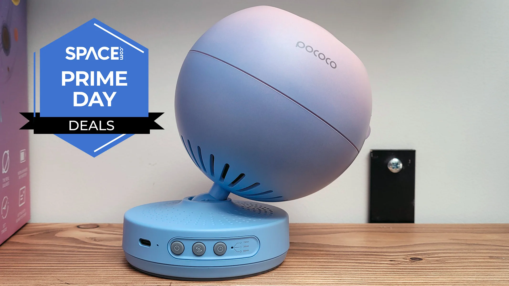 Best Star Projectors on Sale: Top Prime Day Deals Right Now best star projectors — Pococo Galaxy star projector on a table.
