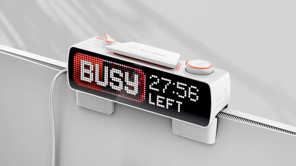 Flipper Devices' Busy Bar: New $199 Productivity Gadget Explained Busy Bar — Flipper display device