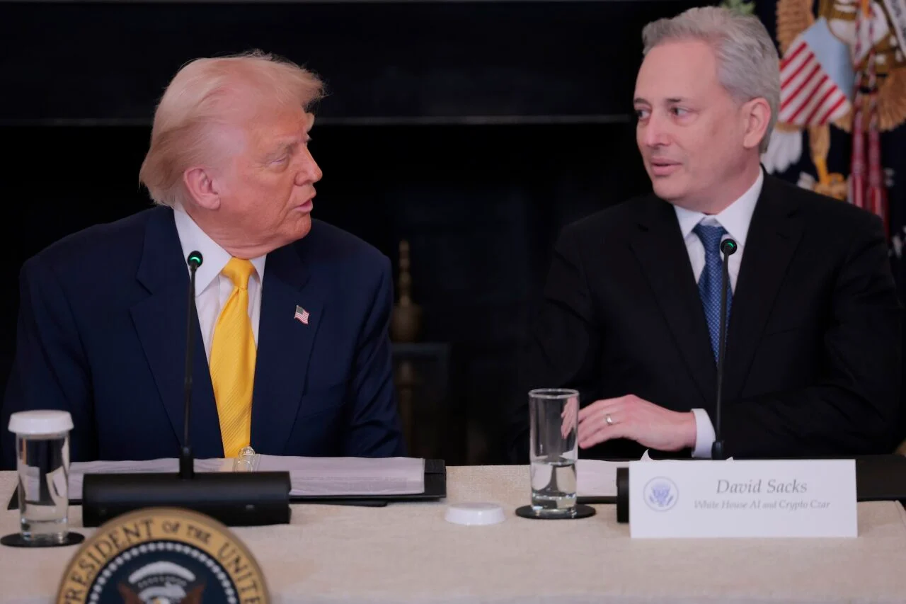 WWDC 2026: Apple's New Siri Gets Its Last Chance to Impress President Donald Trump speaks to David Sacks, U.S. President Donald Trump's AI and Crypto Czar during The White Hou