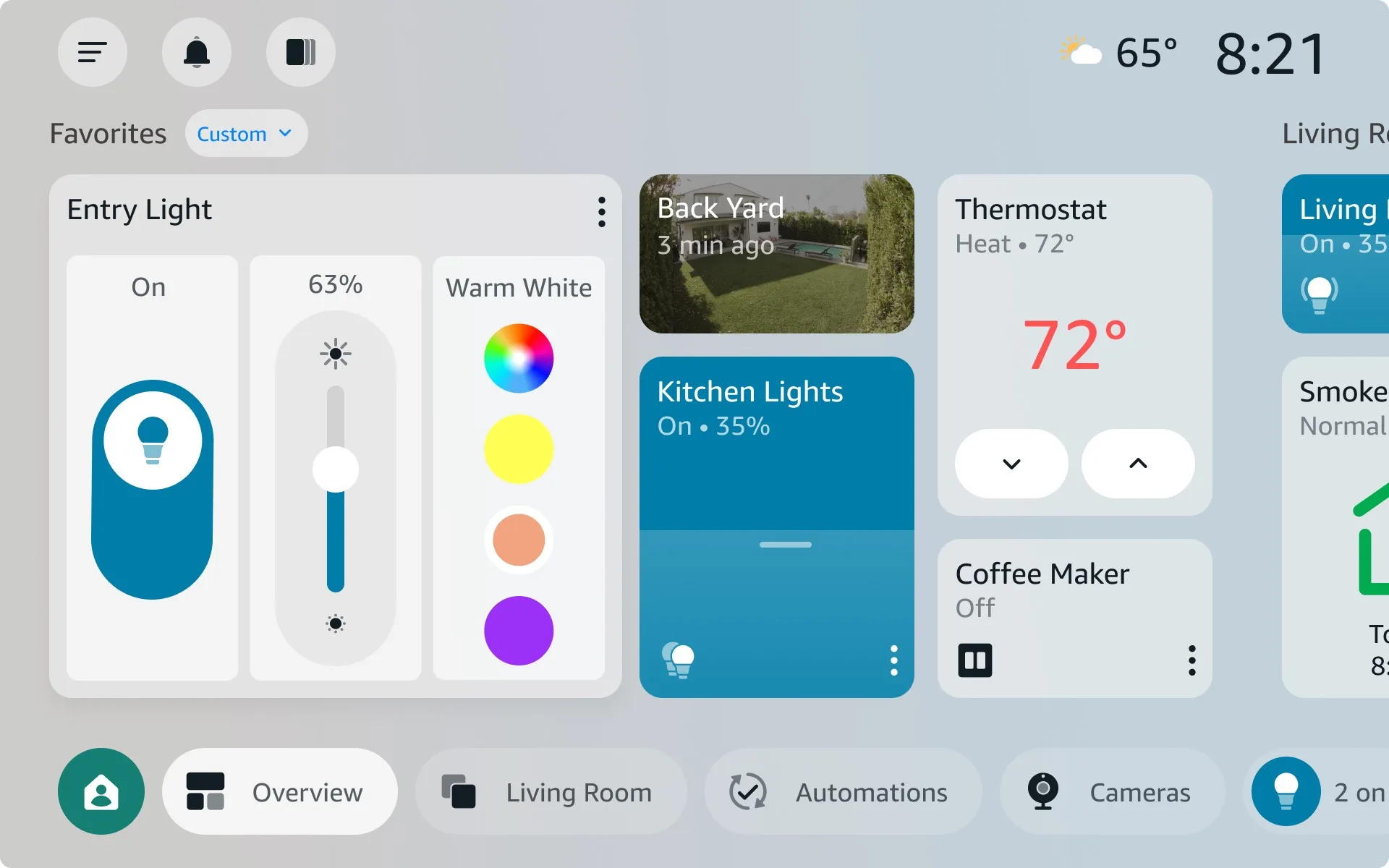 Echo Hub Update Brings a New Smarter Smart Home Dashboard Echo Hub granular control