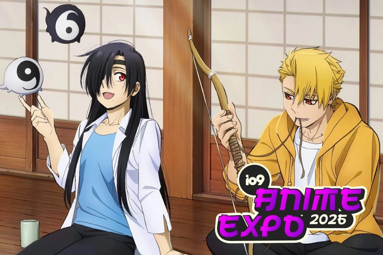 Studio Trigger Anime Expo 2026: 3 Major New Announcements Studio Trigger Anime Expo — Daemons Of The Shadow Realm still of Yuru and Asa chilling on their porch.