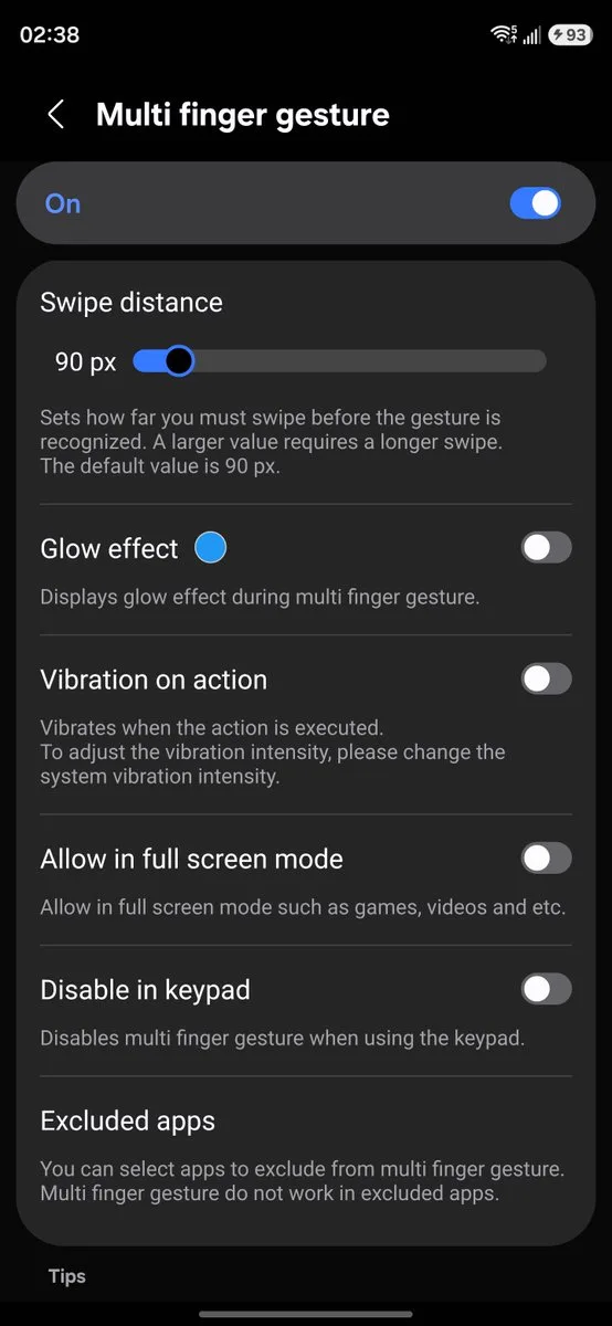 Samsung Home Up Gets Multi-Finger Gestures in Latest One UI 9 Update Home Up One UI 9 finger gestures GalaxyTechie 2