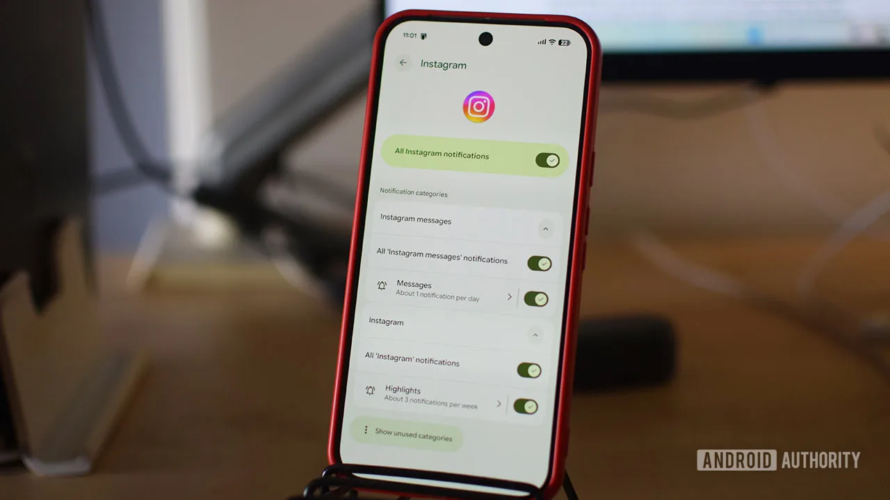 Android Pause Point Has 3 Effective Alternatives Today Adjusting notification settings for the Instagram app on Android.