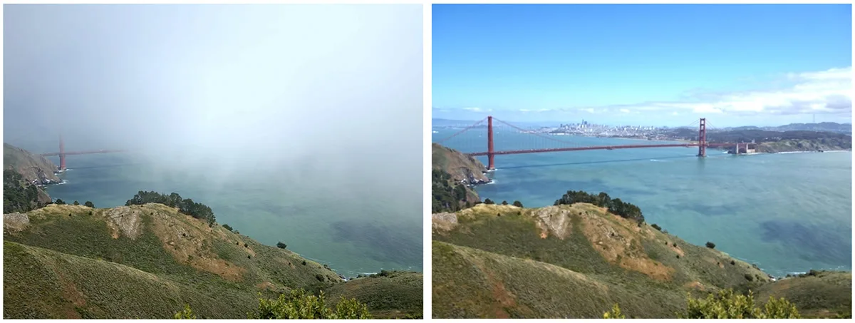 Adobe Gives Project Indigo AI a Powerful New Editing Test adobe project indigo ai playground removing fog over golden gate bridge