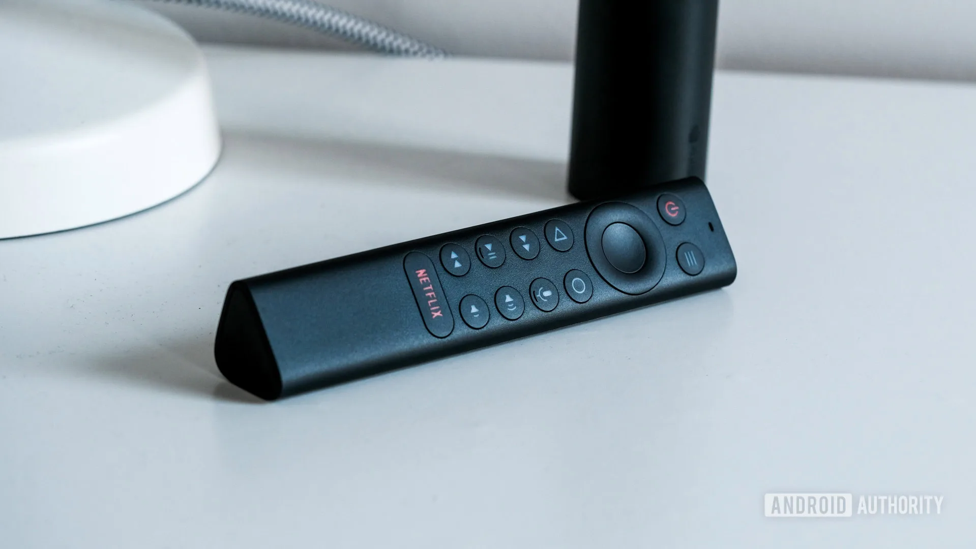 NVIDIA Shield TV Needs These 5 Upgrades — Here's Why NVIDA Shield TV 2019 remote control on table