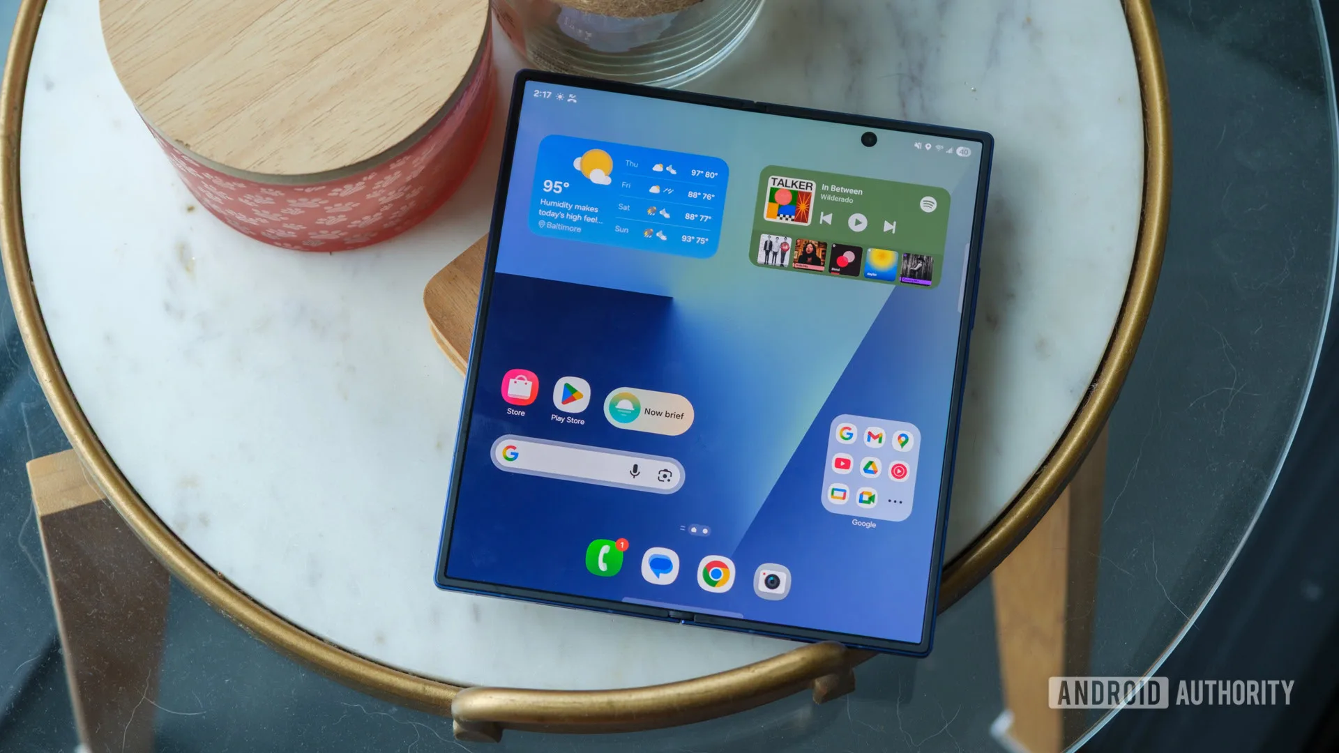 Best Foldable Phone 2026: Why You Should Wait 2 More Months foldable phone 2026 — samsung galaxy z fold 7 open on table