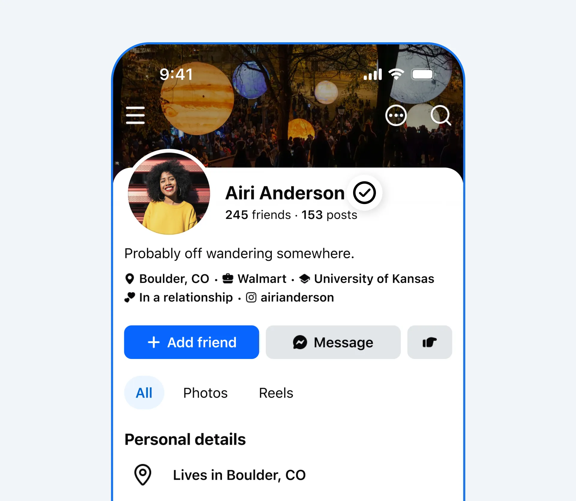 Facebook video experience gets a major TikTok-style test A verified user.