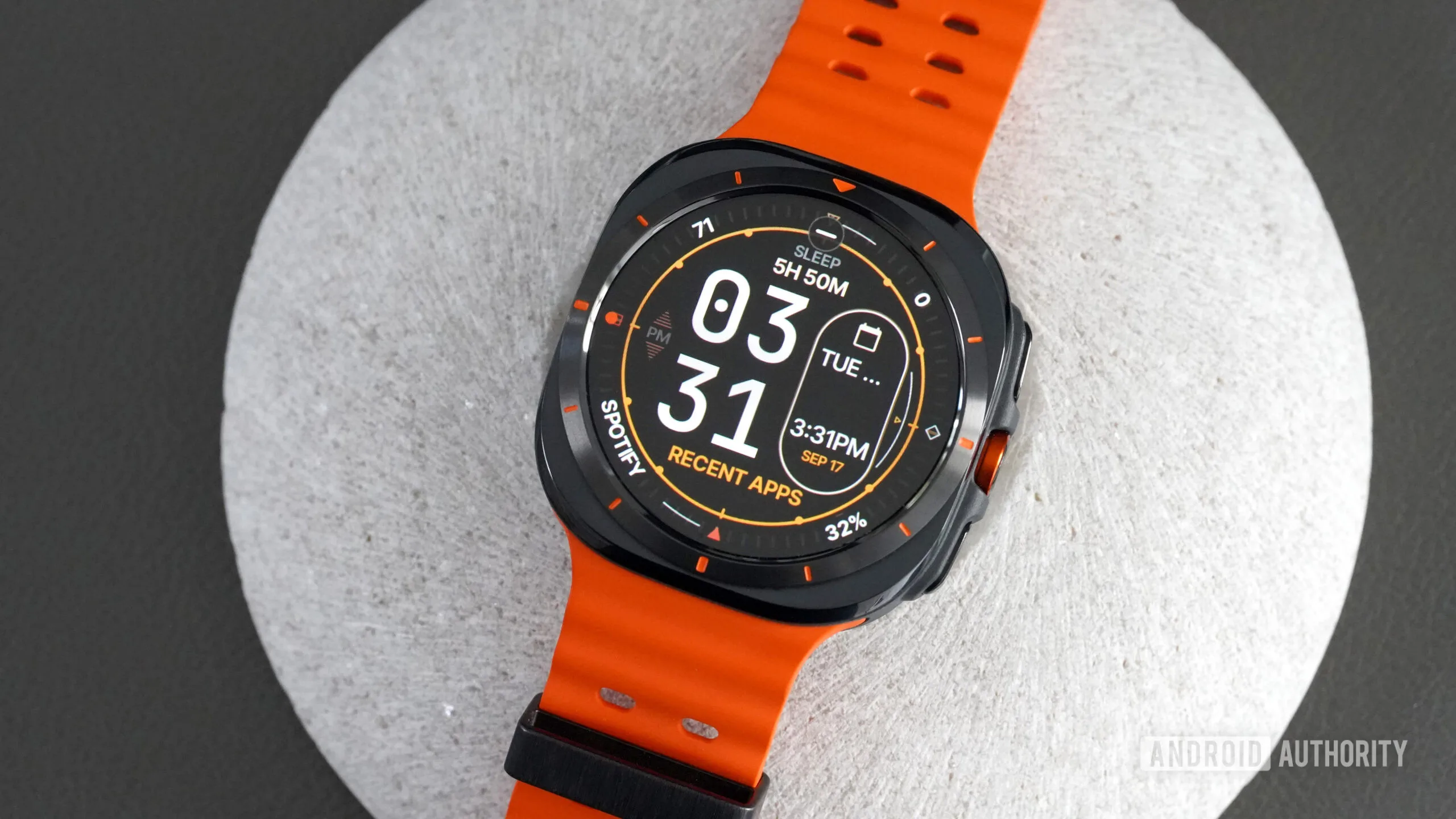 Galaxy Watch 9 leak points to a major Ultra 2 battery jump A Samsung Galaxy Watch Ultra displays the watch face Complicationist.