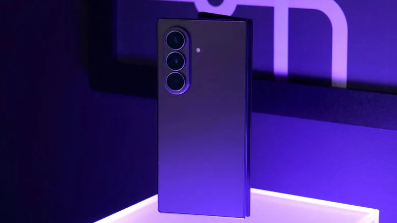 Galaxy Z Fold 8 vs S26 Ultra: Samsung’s Ultimate Trade-Off Samsung Galaxy Z Fold 8 Ultra posed on stand