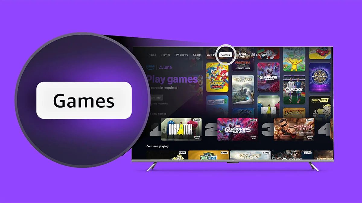 Amazon Luna Integration Gives Prime Video a New Job Amazon Prime Luna tab
