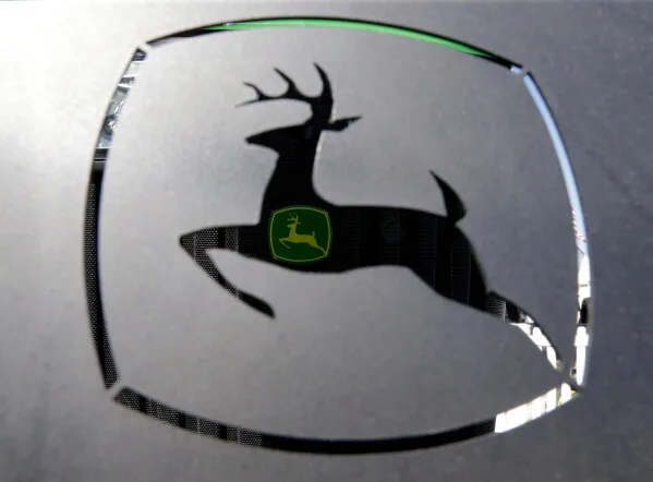 John Deere Right to Repair: FTC Forces Major New Access Rules right to repair — A John Deer emblem is seen at the Husker Harvest Days farm show in Wood River, Neb., Sept. 12, 2018. (
