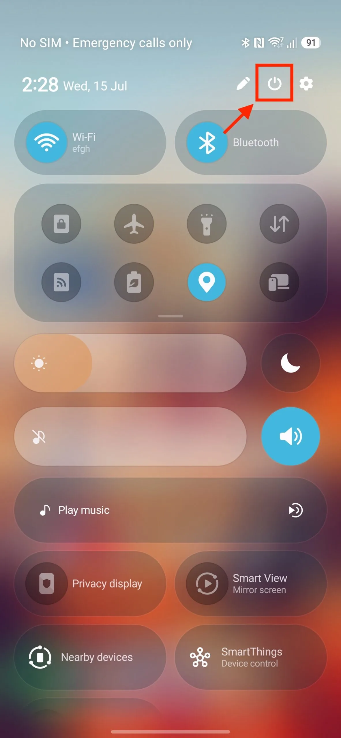 Samsung’s New Lockdown Mode Control Fixes an Annoying Tradeoff Samsung Lockdown mode — Power Menu shortcut in the Quick Settings panel in One UI 9