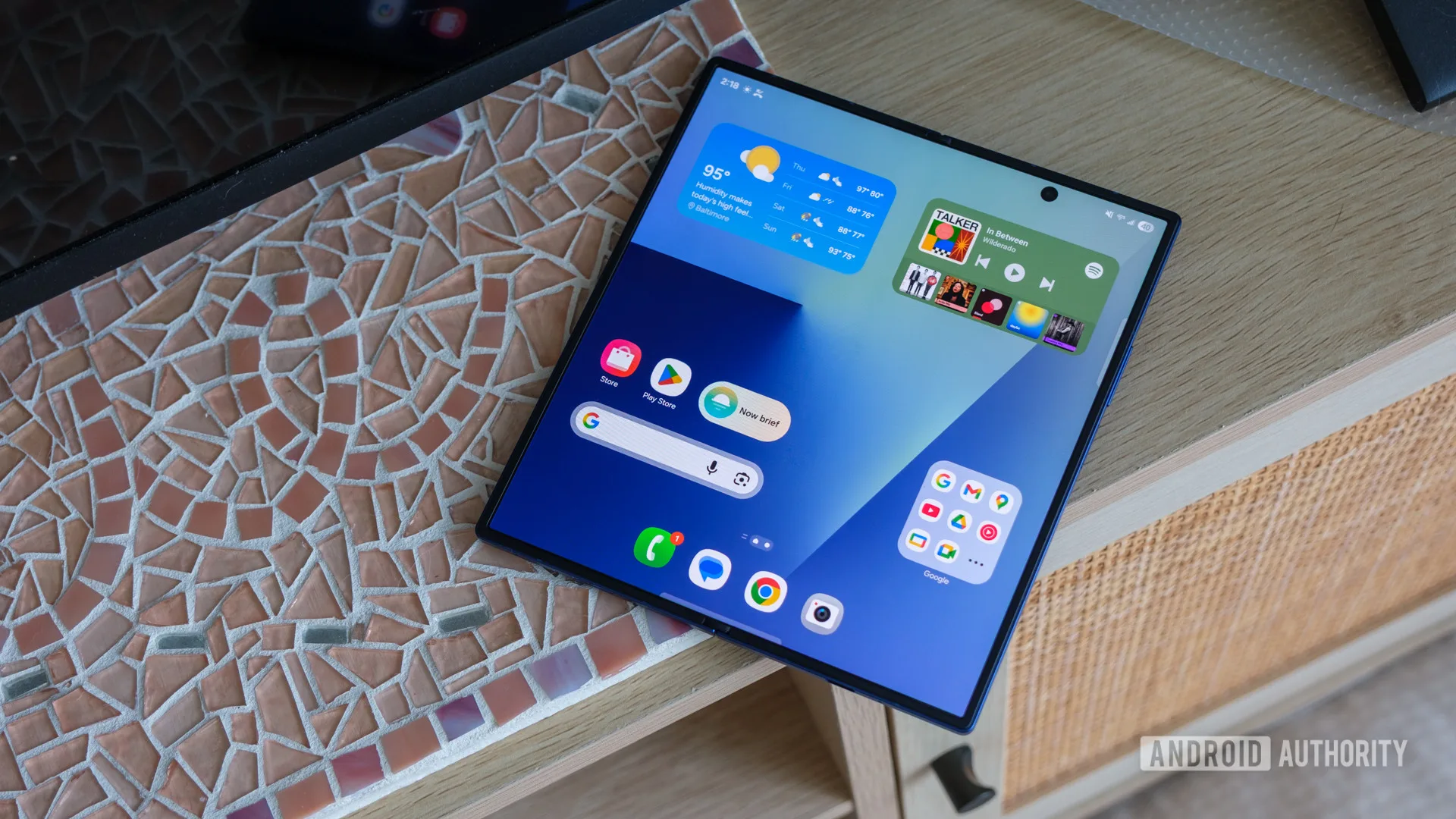 Samsung Storage Upgrades: Key Foldable Deal Changes samsung galaxy z fold 7 open lying flat