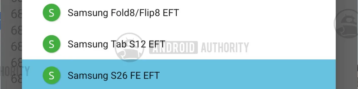 Galaxy S26 FE Gets an Early, Telling Google AI Listing Galaxy S26 FE 2026 — s26 fe tab s12 gemini trial watermarked