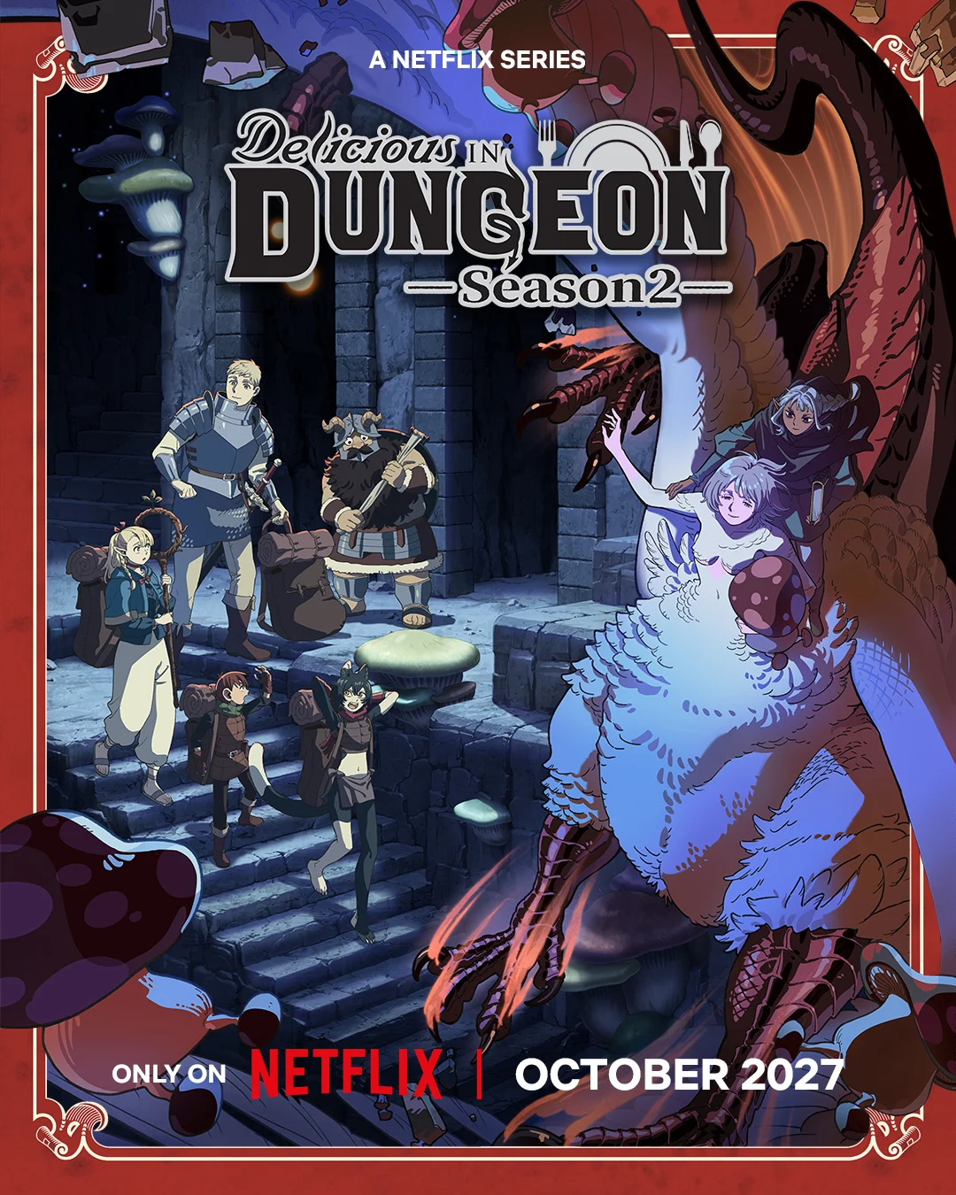 Studio Trigger Anime Expo 2026: 3 Major New Announcements Delicious In Dungeon Season 2 Netflix