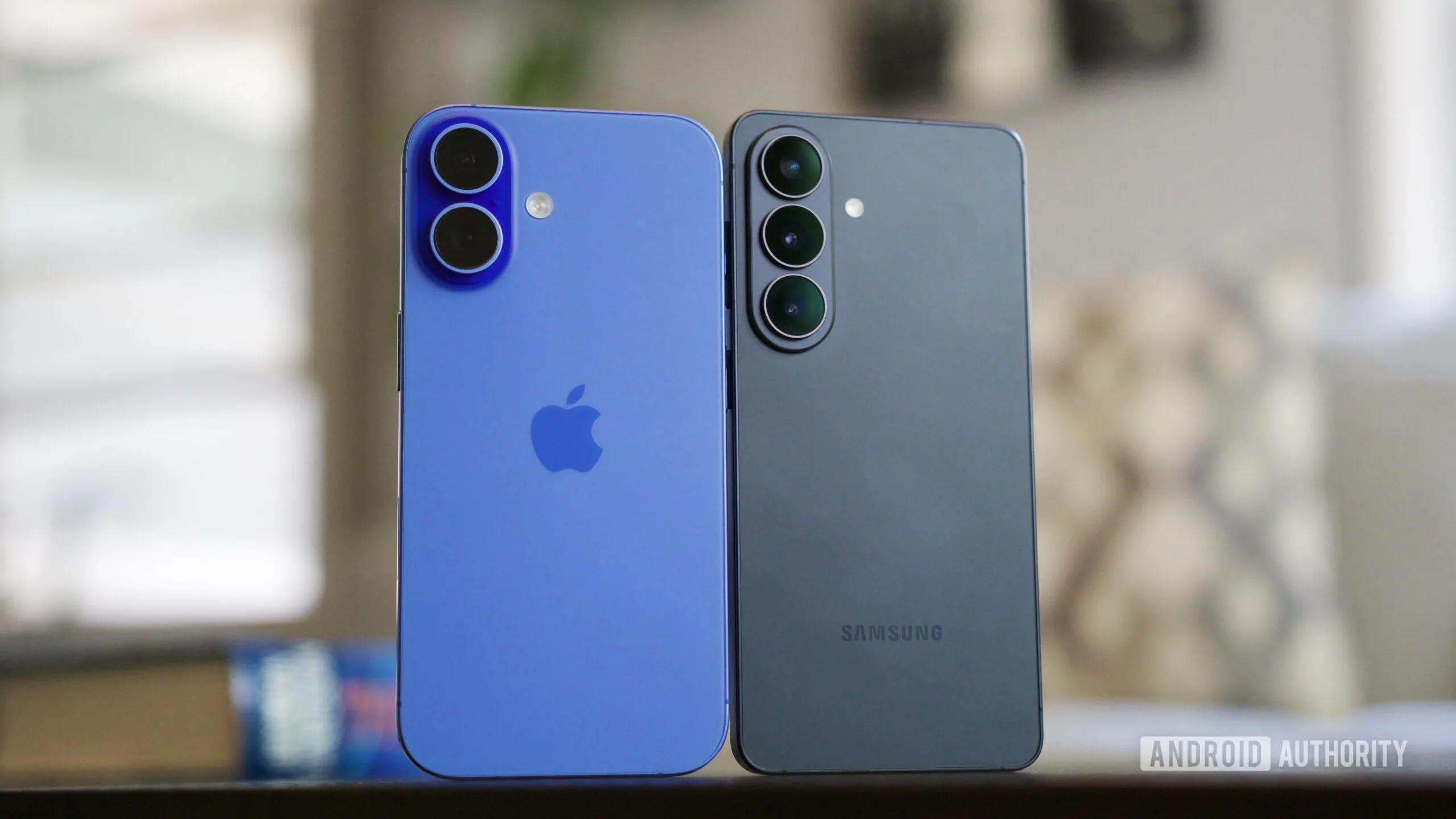 Samsung Apple Strategy Is Becoming a Major Mobile Problem Samsung Apple strategy — An iPhone 16 and Samsung Galaxy S26 next to each other.