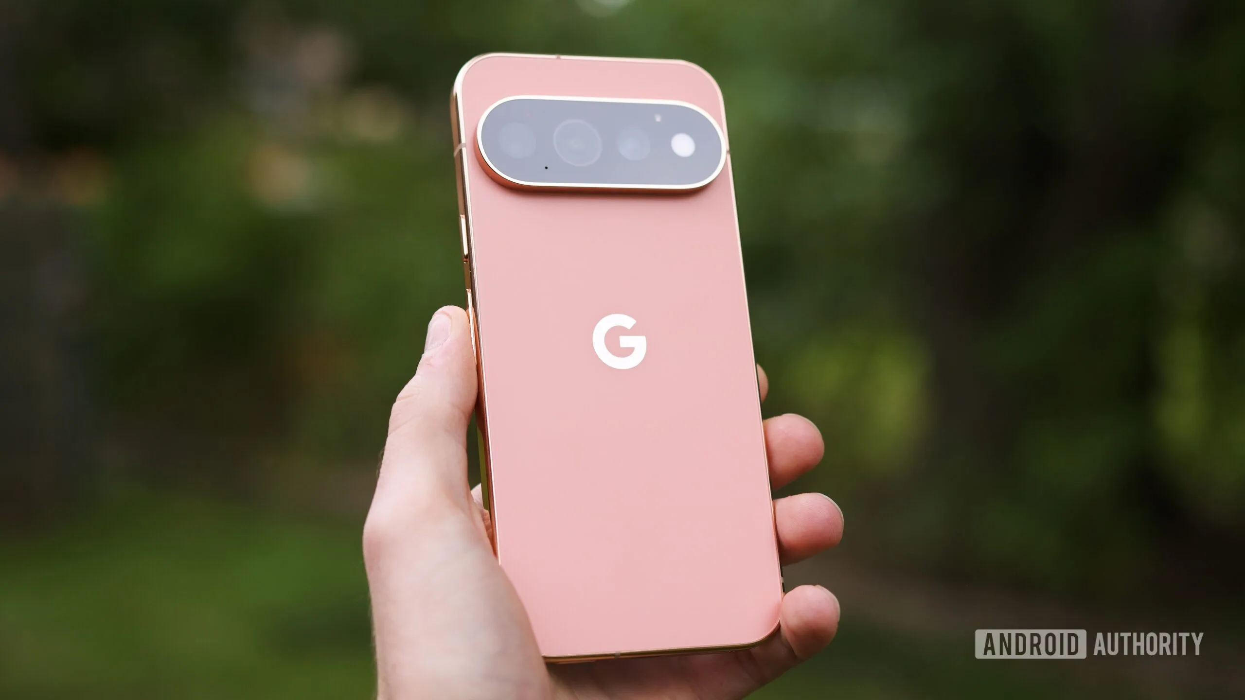 Pixel 11 Pro review: Google’s key feature feels unfinished Pixel 11 Pro 2026 — Someone holding the Canyon Pixel 11 Pro.