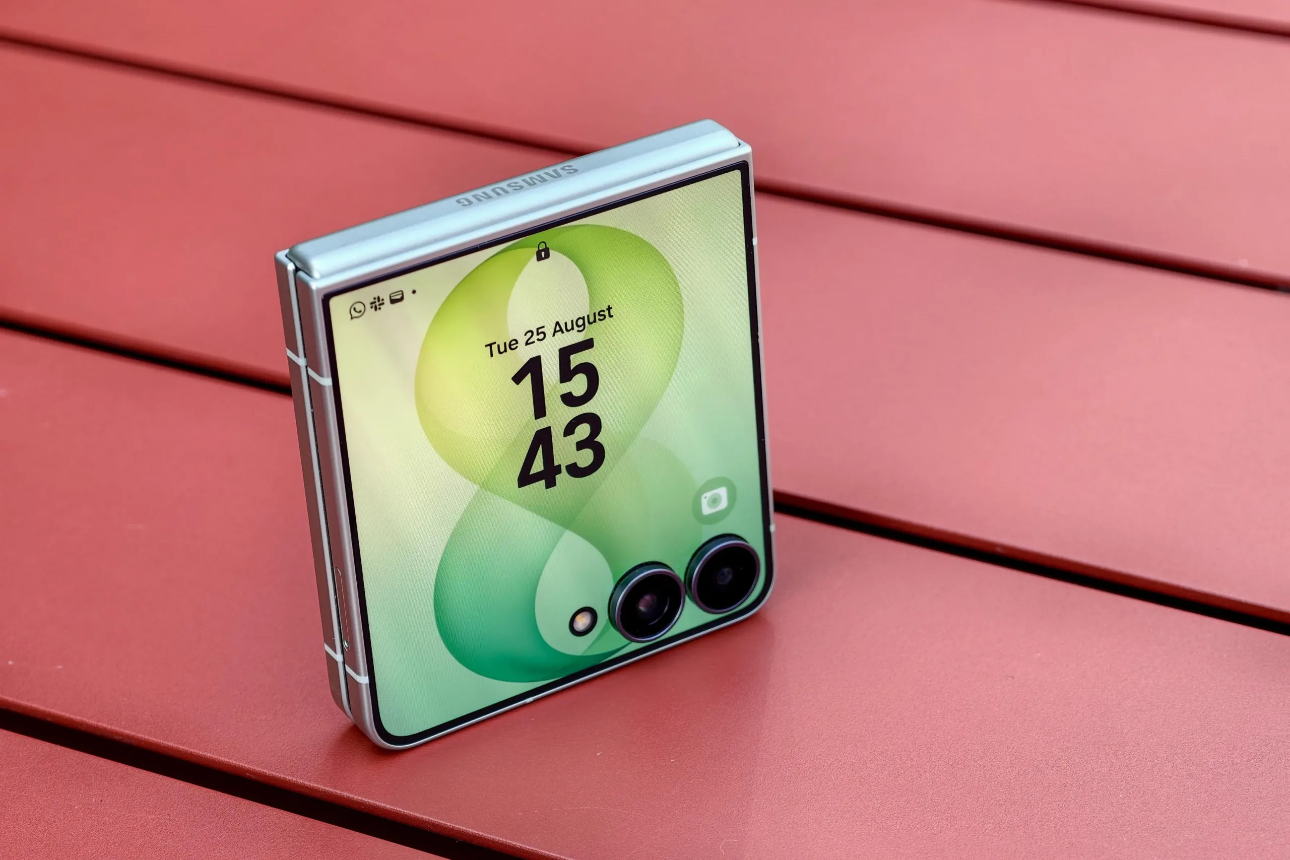Galaxy Z Flip 8 Review: The Best Feature Is Friction Galaxy Z Flip 8 2026 — samsung-galaxy-z-flip-8-review-13
