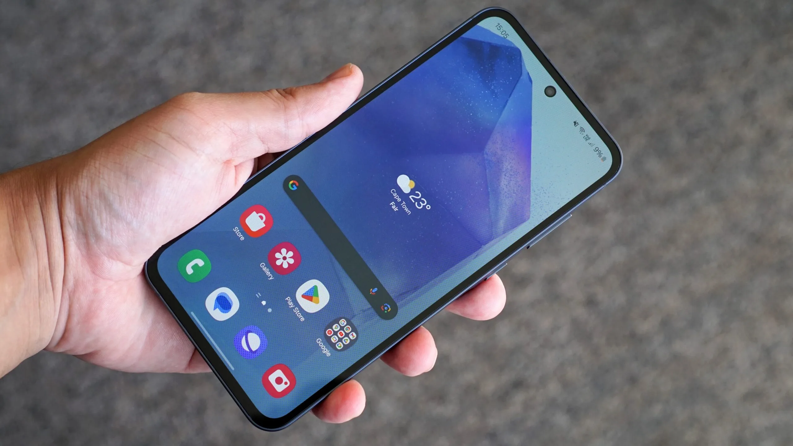 5 Android Phones That Still Make the microSD Slot Matter microSD Android phones — The front of the Samsung Galaxy A55 5G.