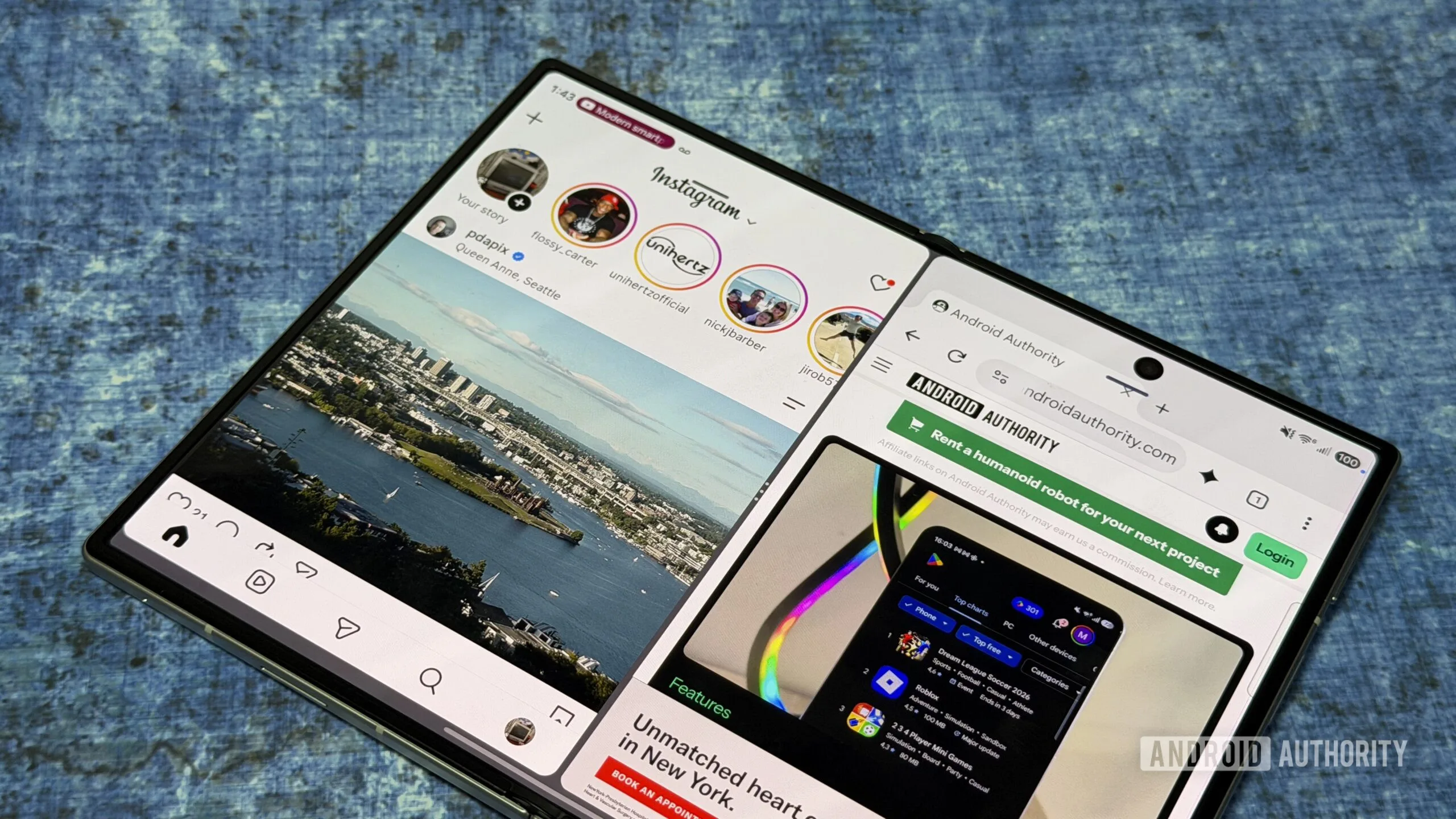 Galaxy Z Fold 8: 5 Essential Setup Moves to Make First Samsung Galaxy Z Fold 8 splitview