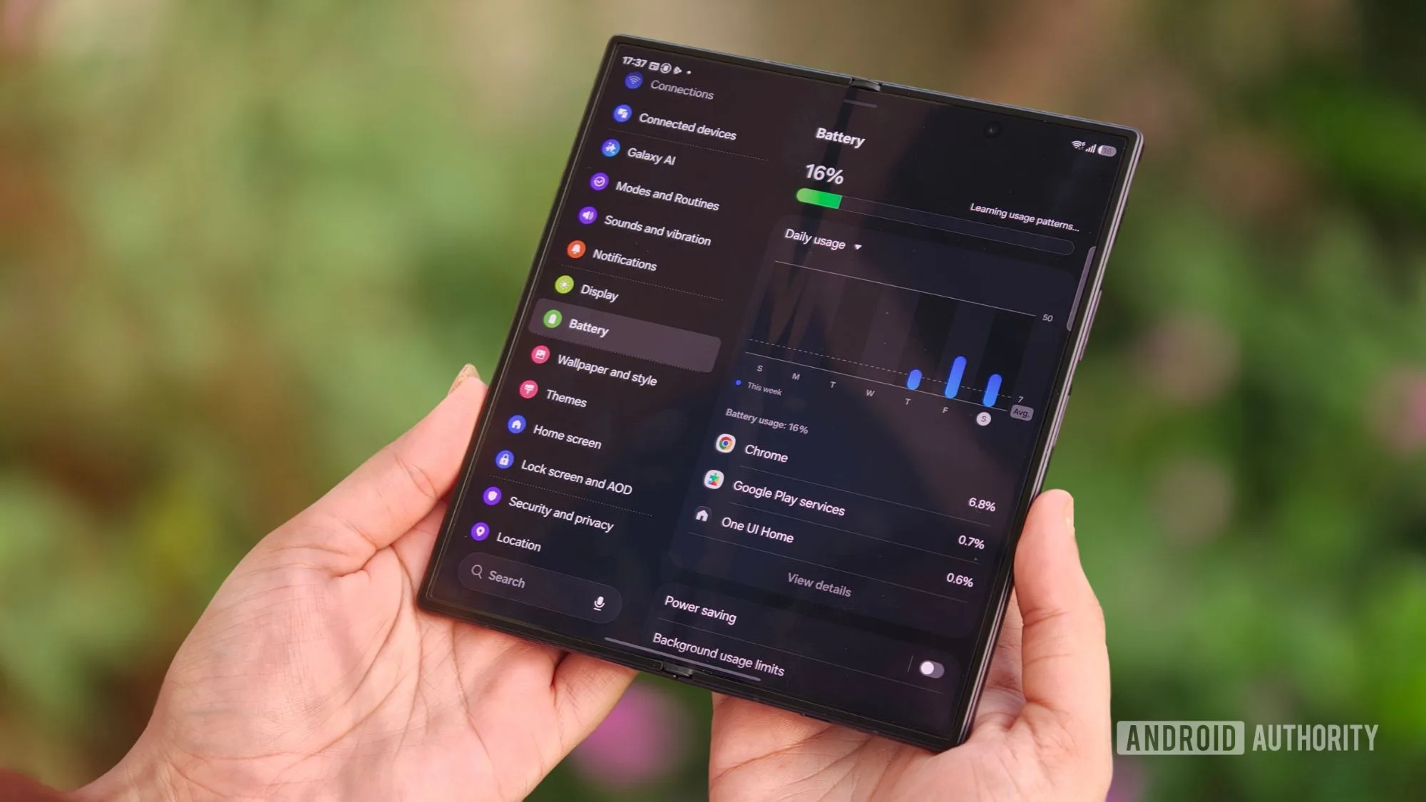 Galaxy Z Fold 8 charger guide: What 45W charging needs Samsung Galaxy Z Fold 8 Ultra battery usage
