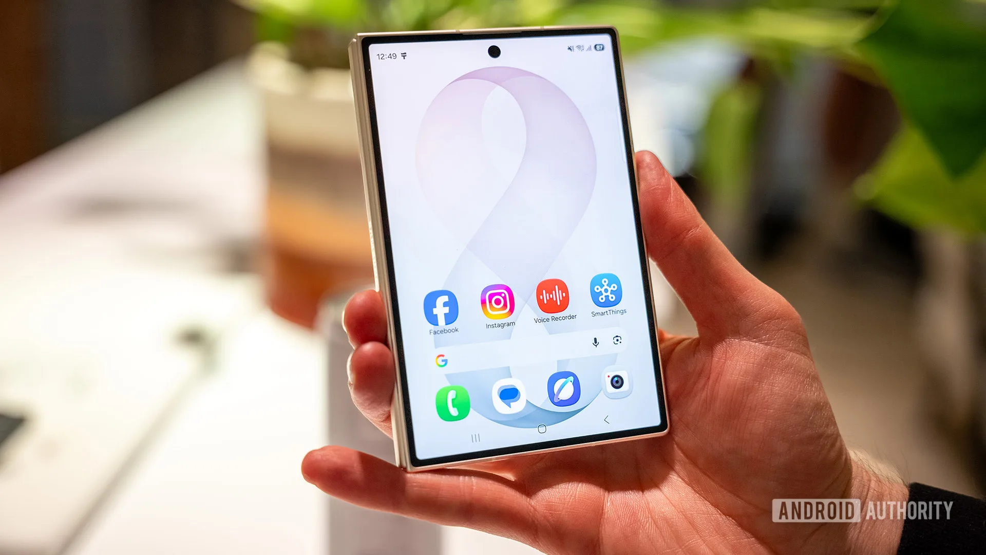 Galaxy Z Fold 8: 5 Essential Setup Moves to Make First Galaxy Z Fold 8 2026 — Galaxy Z Fold 8. in hand display on