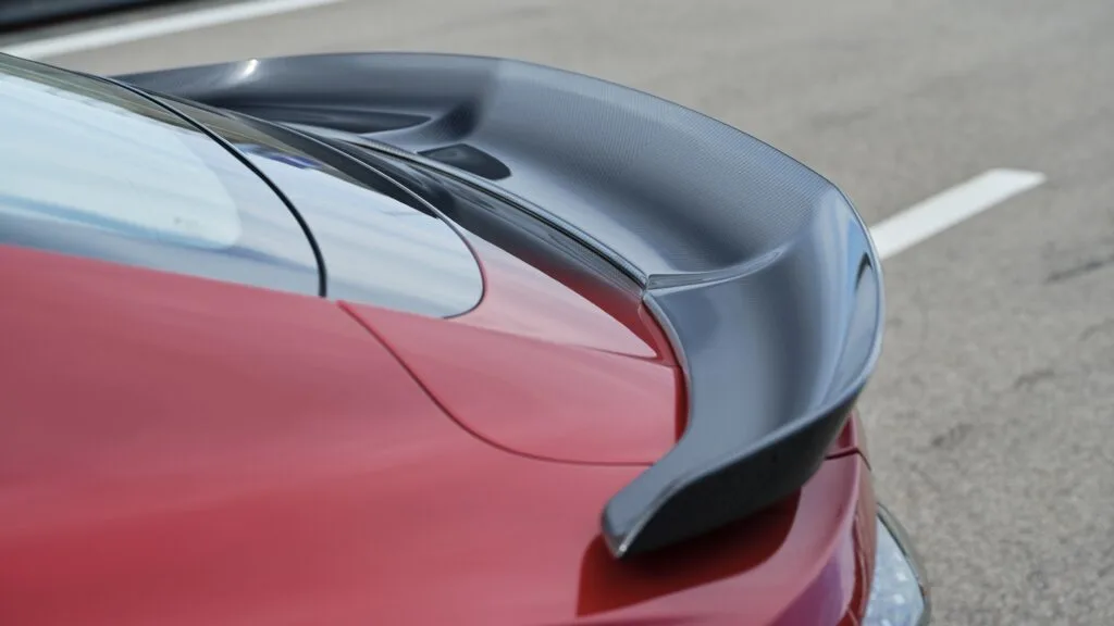Bentley Supersports Returns as a Powerful Rear-Drive Coupe A carbon fiber spoiler on a bentley