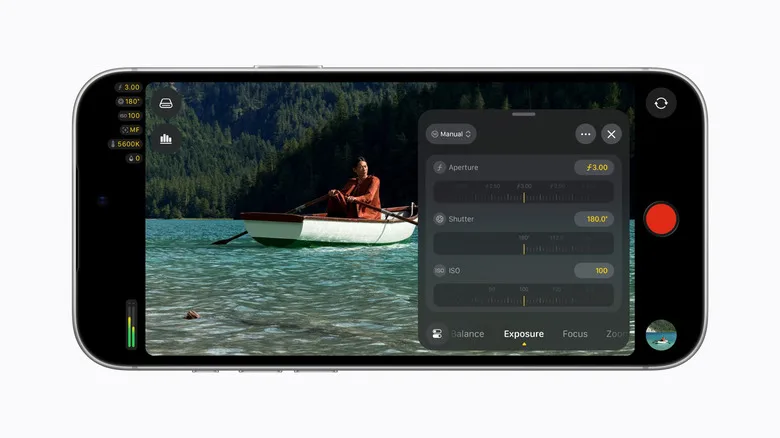 Final Cut Camera Gets Key iPhone 18 Pro Controls The updated Final Cut Camera app on an iPhone.