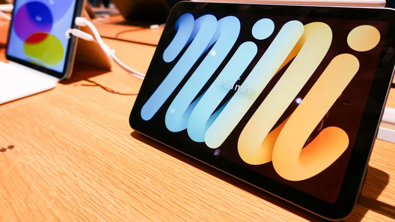 iPhone Duo vs. iPad Mini: The $2,000 Question iPhone Duo vs. iPad Mini — An iPad Mini on display at the Apple Store.